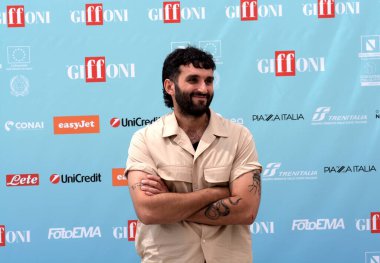 Giffoni Film Festivali 2024 Salvatore De Chirico - 26 Temmuz 2024 Giffoni Valle Piana, İtalya.