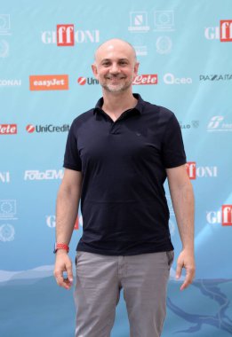 GiFFONI VALONI PİANA - 26 Temmuz 2024: Alessandro Corsetti Giffoni Film Festivali 2024 - 26 Temmuz 2024 Giffoni Valle Piana, İtalya.