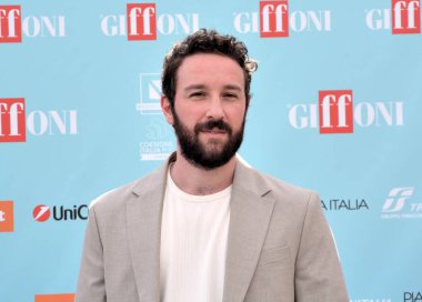 GIFFONI VALLE PIANA - 26 Temmuz 2024: Francesco Capaldo Giffoni Film Festivali 2024 - 26 Temmuz 2024 Giffoni Valle Piana, İtalya.
