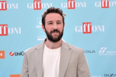 GIFFONI VALLE PIANA - 26 Temmuz 2024: Francesco Capaldo Giffoni Film Festivali 2024 - 26 Temmuz 2024 Giffoni Valle Piana, İtalya.