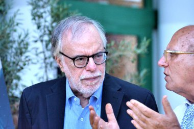 GIFFONI VALLE PIANA - 26 Temmuz 2024: Andrea Riccardi Giffoni Film Festivali 2024 - 26 Temmuz 2024 Giffoni Valle Piana, İtalya.