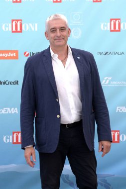 GIFFONI VALLE PİANA - 27 Temmuz 2024: Giffoni Film Festivali 2024 Paolo Rozera - 27 Temmuz 2024 Giffoni Valle Piana, İtalya.