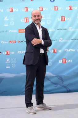 GiFFONI VALLE PİANA - 27 Temmuz 2024: Marco Mondini Giffoni Film Festivali 2024 - 27 Temmuz 2024 Giffoni Valle Piana, İtalya.