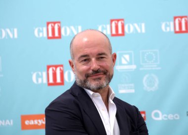 GiFFONI VALLE PİANA - 27 Temmuz 2024: Marco Mondini Giffoni Film Festivali 2024 - 27 Temmuz 2024 Giffoni Valle Piana, İtalya.