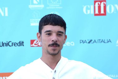 GIFFONI VALLE PIANA - 25 Temmuz 2024: Moreno Donadoni namı diğer Moreno 2024 - 25 Temmuz 2024 tarihinde Giffoni Valle Piana, İtalya.