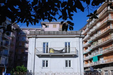 İtalya: Salerno kentsel manzarası, 8 Kasım 2024.