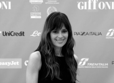 GiFFONI VALLE PİANA - 22 Temmuz 2024: Giffoni Film Festivali 2024 Claudia Pandolfi - 22 Temmuz 2024 Giffoni Valle Piana, İtalya.