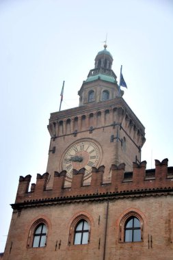 İtalya: Bologna 'daki Piazza Maggiore, Emilia Romagna, 2 Şubat 2025.