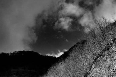 İtalya: Campania 'daki dağ manzarası, 21 Şubat 2025.