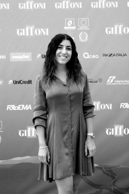 GiFFONI VALLE PİANA - 24 Temmuz 2024: Giffoni Film Festivali 'nde Azzurra Gasperini - 24 Temmuz 2024 Giffoni Valle Piana, İtalya.