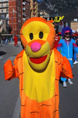 İtalya: Giffoni Valle Piana 'da Karnaval, 9 Mart 2025.
