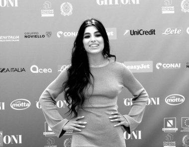 GiFFONI VALLE PIANA - 20 Temmuz 2024: Giulia Izzo Giffoni Film Festivali 2024 - 20 Temmuz 2024 Giffoni Valle Piana, İtalya.