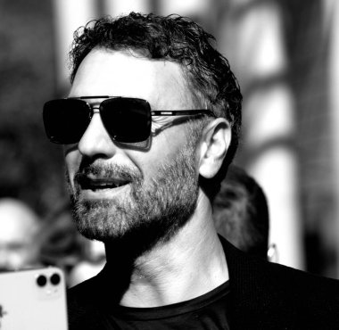 GiFFONI VALLE PİANA - 29 Temmuz 2023: Raoul Bova Giffoni Film Festivali 2023 - 29 Temmuz 2023 Giffoni Valle Piana, İtalya.