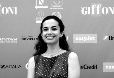 GiFFONI VALLE PIANA - 19 Temmuz 2024: Arianna Craviotto Giffoni Film Festivali 2024 - 19 Temmuz 2024 tarihinde Giffoni Valle Piana, İtalya.