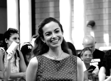 GiFFONI VALLE PIANA - 19 Temmuz 2024: Arianna Craviotto Giffoni Film Festivali 2024 - 19 Temmuz 2024 tarihinde Giffoni Valle Piana, İtalya.