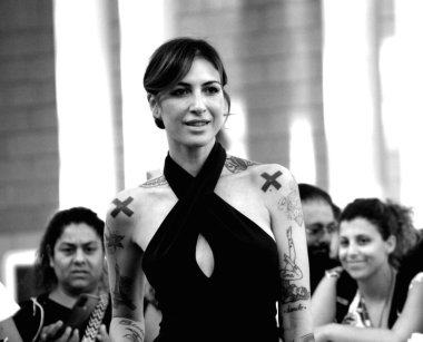 GIFFONI VALLE PIANA - 27 Temmuz 2024: Ema Stokholma Giffoni Film Festivali 2024 - 27 Temmuz 2024 Giffoni Valle Piana, İtalya.