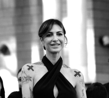 GIFFONI VALLE PIANA - 27 Temmuz 2024: Ema Stokholma Giffoni Film Festivali 2024 - 27 Temmuz 2024 Giffoni Valle Piana, İtalya.