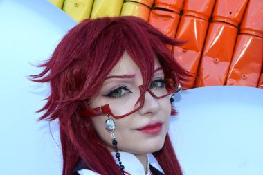 NAPLES, ITALY - Comicon 2025: Uluslararası Pop Kültür Festivali Tecrübesi, Napoli 'de çizgi roman, animasyon ve oyun dünyasının coşkulu dünyası, 1 Mayıs 2025.