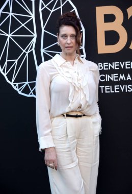 BENEVENTO, İtalya - 25 Haziran 2025 'te İtalya' nın Benevento kentinde düzenlenen BCT Benevento Sinema ve Televizyon Festivali 2025 'e katıldı.. 