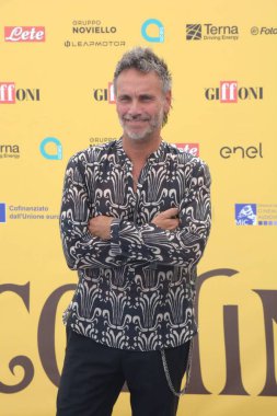 GIFFONI VALLE PİANA - 17 Temmuz 2025: Filippo Neviani namı diğer Nek 17 Temmuz 2025 tarihinde Giffoni Valle Piana, İtalya 'da Giffoni Film Festivali' ne katıldı..