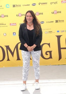 GIFFONI VALLE PIANA - 21 Temmuz 2025: Alessandra Locatelli, Engelliler Bakanı, Giffoni Film Festivali 2025 - 21 Temmuz 2025 tarihinde, Giffoni Valle Piana, İtalya.