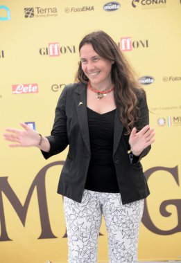 GIFFONI VALLE PIANA - 21 Temmuz 2025: Alessandra Locatelli, Engelliler Bakanı, Giffoni Film Festivali 2025 - 21 Temmuz 2025 tarihinde, Giffoni Valle Piana, İtalya.