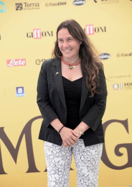 GIFFONI VALLE PIANA - 21 Temmuz 2025: Alessandra Locatelli, Engelliler Bakanı, Giffoni Film Festivali 2025 - 21 Temmuz 2025 tarihinde, Giffoni Valle Piana, İtalya.