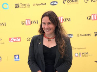 GIFFONI VALLE PIANA - 21 Temmuz 2025: Alessandra Locatelli, Engelliler Bakanı, Giffoni Film Festivali 2025 - 21 Temmuz 2025 tarihinde, Giffoni Valle Piana, İtalya.