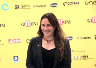 GIFFONI VALLE PIANA - 21 Temmuz 2025: Alessandra Locatelli, Engelliler Bakanı, Giffoni Film Festivali 2025 - 21 Temmuz 2025 tarihinde, Giffoni Valle Piana, İtalya.