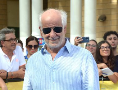 GiFFONI VALİNA PİANA - 21 Temmuz 2025: Toni Servillo Giffoni Film Festivali 2025, Giffoni Valle Piana, İtalya.