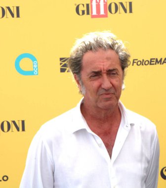 GiFFONI VALİNA PİANA - 23 Temmuz 2025: Paolo Sorrentino Giffoni Film Festivali 2025 - 23 Temmuz 2025 tarihinde Giffoni Valle Piana, İtalya.