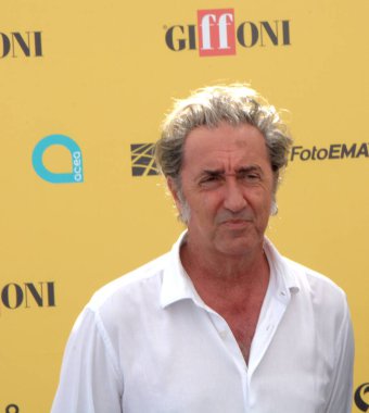 GiFFONI VALİNA PİANA - 23 Temmuz 2025: Paolo Sorrentino Giffoni Film Festivali 2025 - 23 Temmuz 2025 tarihinde Giffoni Valle Piana, İtalya.