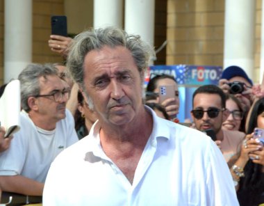 GiFFONI VALİNA PİANA - 23 Temmuz 2025: Paolo Sorrentino Giffoni Film Festivali 2025 - 23 Temmuz 2025 tarihinde Giffoni Valle Piana, İtalya.