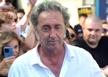 GiFFONI VALİNA PİANA - 23 Temmuz 2025: Paolo Sorrentino Giffoni Film Festivali 2025 - 23 Temmuz 2025 tarihinde Giffoni Valle Piana, İtalya.