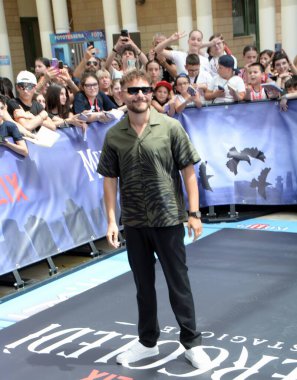 GIFFONI VALLE PIANA - 25 Temmuz 2025 Rocco Pagliarulo diğer adıyla Rocco Hunt 25 Temmuz 2025 'te Giffoni Valle Piana, İtalya' da Giffoni Film Festivali 'ne katıldı..