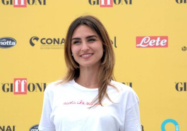 GiFFONI VALONI PİANA - 17 Temmuz 2025: Elena Spisni Giffoni Film Festivali 2025 - 17 Temmuz 2025 tarihinde Giffoni Valle Piana, İtalya.