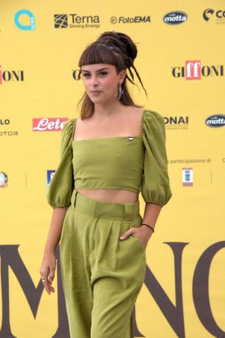 GiFFONI VALONI PİANA - 17 Temmuz 2025: Viola Gabriele Giffoni Film Festivali 2025 - 17 Temmuz 2025 tarihinde Giffoni Valle Piana, İtalya.