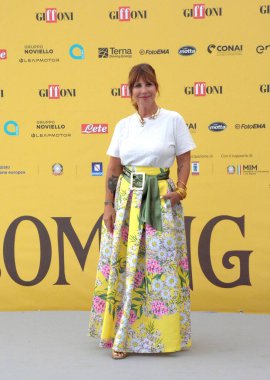 GiFFONI VALİNA PİANA - 17 Temmuz 2025: Michela Andreozzi Giffoni Film Festivali 2025 - 17 Temmuz 2025 tarihinde Giffoni Valle Piana, İtalya.