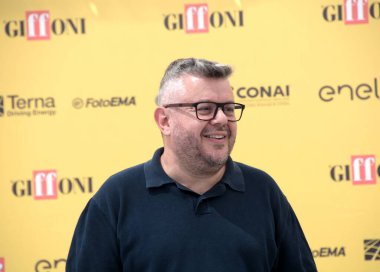 GiFFONI VALİNA PİANA - 18 Temmuz 2025: Ciro Pellegrino Giffoni Film Festivali 2025 - 18 Temmuz 2025 tarihinde Giffoni Valle Piana, İtalya.