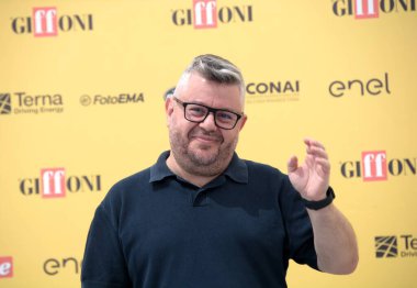 GiFFONI VALİNA PİANA - 18 Temmuz 2025: Ciro Pellegrino Giffoni Film Festivali 2025 - 18 Temmuz 2025 tarihinde Giffoni Valle Piana, İtalya.