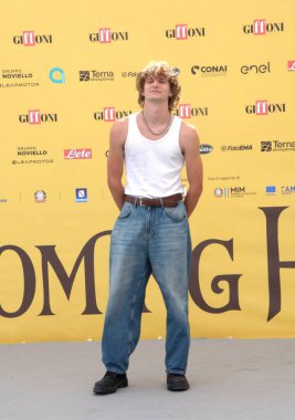 GiFFONI VALLE PİANA - 18 Temmuz 2025: Pablo Murphy Giffoni Film Festivali 2025 - 18 Temmuz 2025 tarihinde Giffoni Valle Piana, İtalya.