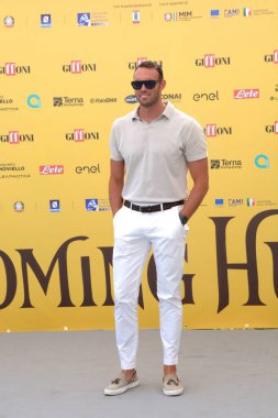 GiFFONI VALLE PİANA - 18 Temmuz 2025: Matteo Rivolta Giffoni Film Festivali 2025 - 18 Temmuz 2025 tarihinde Giffoni Valle Piana, İtalya.