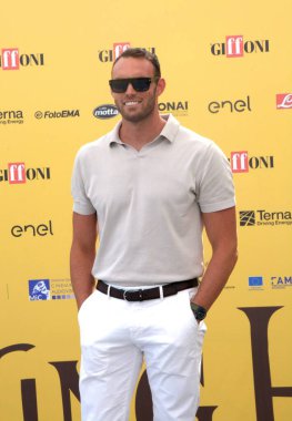 GiFFONI VALLE PİANA - 18 Temmuz 2025: Matteo Rivolta Giffoni Film Festivali 2025 - 18 Temmuz 2025 tarihinde Giffoni Valle Piana, İtalya.