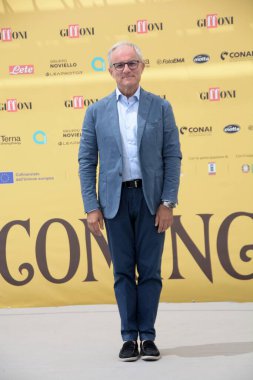 Giulio Corrivetti Giffoni Film Festivali 'ne 18 Temmuz 2025' te Giffoni Valle Piana, İtalya 'da katıldı..