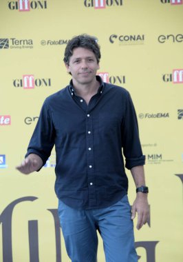 GiFFONI VALİNA PİANA - 18 Temmuz 2025: Alessandro Celli Giffoni Film Festivali 2025 - 18 Temmuz 2025 tarihinde Giffoni Valle Piana, İtalya.