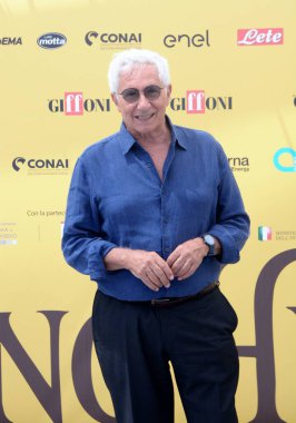 GIFFONI VALLE PİANA - 19 Temmuz 2025: Corradino Mineo Giffoni Film Festivali 2025 - 19 Temmuz 2025 tarihinde Giffoni Valle Piana, İtalya 'da.