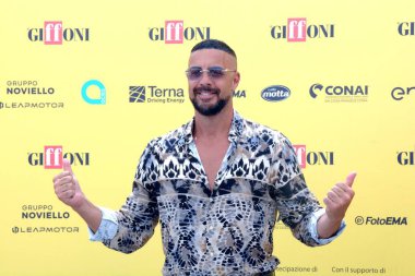 GIFFONI VALLE PİANA - 19 Temmuz 2025: Stefano Maniscalco Giffoni Film Festivali 2025 - 19 Temmuz 2025 tarihinde Giffoni Valle Piana, İtalya.