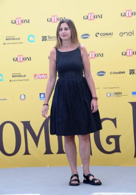 GiFFONI VALLE PİANA - 19 Temmuz 2025: Ortensia Ferrara Giffoni Film Festivali 2025 - 19 Temmuz 2025 tarihinde Giffoni Valle Piana, İtalya.