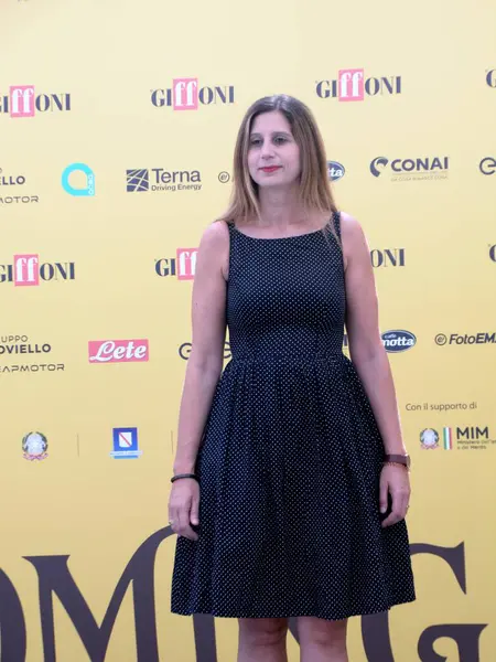 GiFFONI VALLE PİANA - 19 Temmuz 2025: Ortensia Ferrara Giffoni Film Festivali 2025 - 19 Temmuz 2025 tarihinde Giffoni Valle Piana, İtalya.
