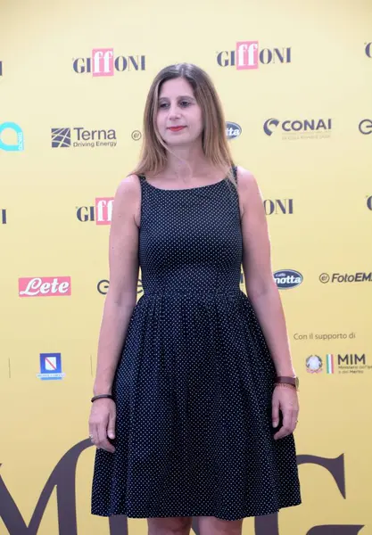 GiFFONI VALLE PİANA - 19 Temmuz 2025: Ortensia Ferrara Giffoni Film Festivali 2025 - 19 Temmuz 2025 tarihinde Giffoni Valle Piana, İtalya.